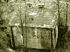 T 750-ähnlicher "Caesar-Bunker" in Chantilly bei Paris in Frankreich
